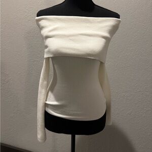 Aritzia Off the Shoulder Sweater